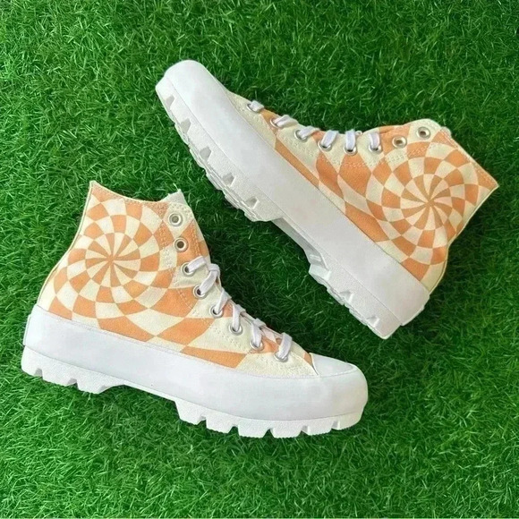 Converse Chuck Taylor All Star Lugged Hi Orange Candy - Picture 4 of 8